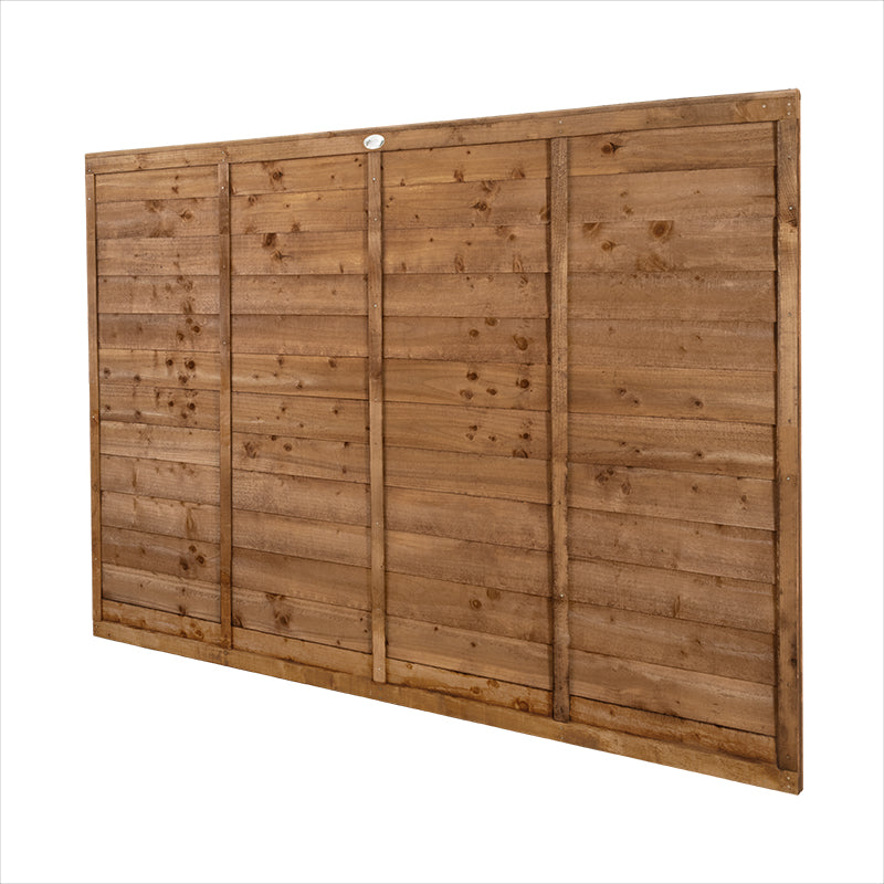 Forest Garden Pressure Treated Superlap Fence Panel