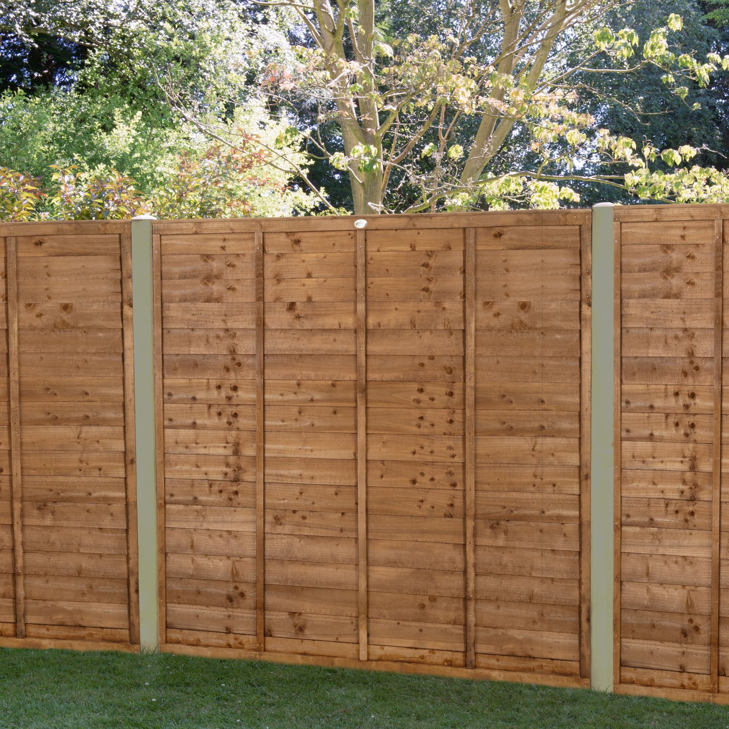 Forest Garden Pressure Treated Superlap Fence Panel