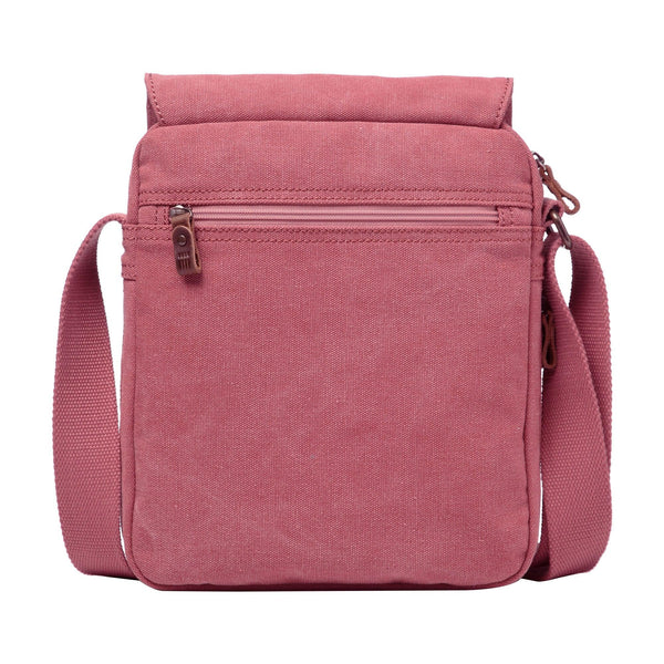 Troop London Classic Canvas Across Body Buckle Bag TRP0211