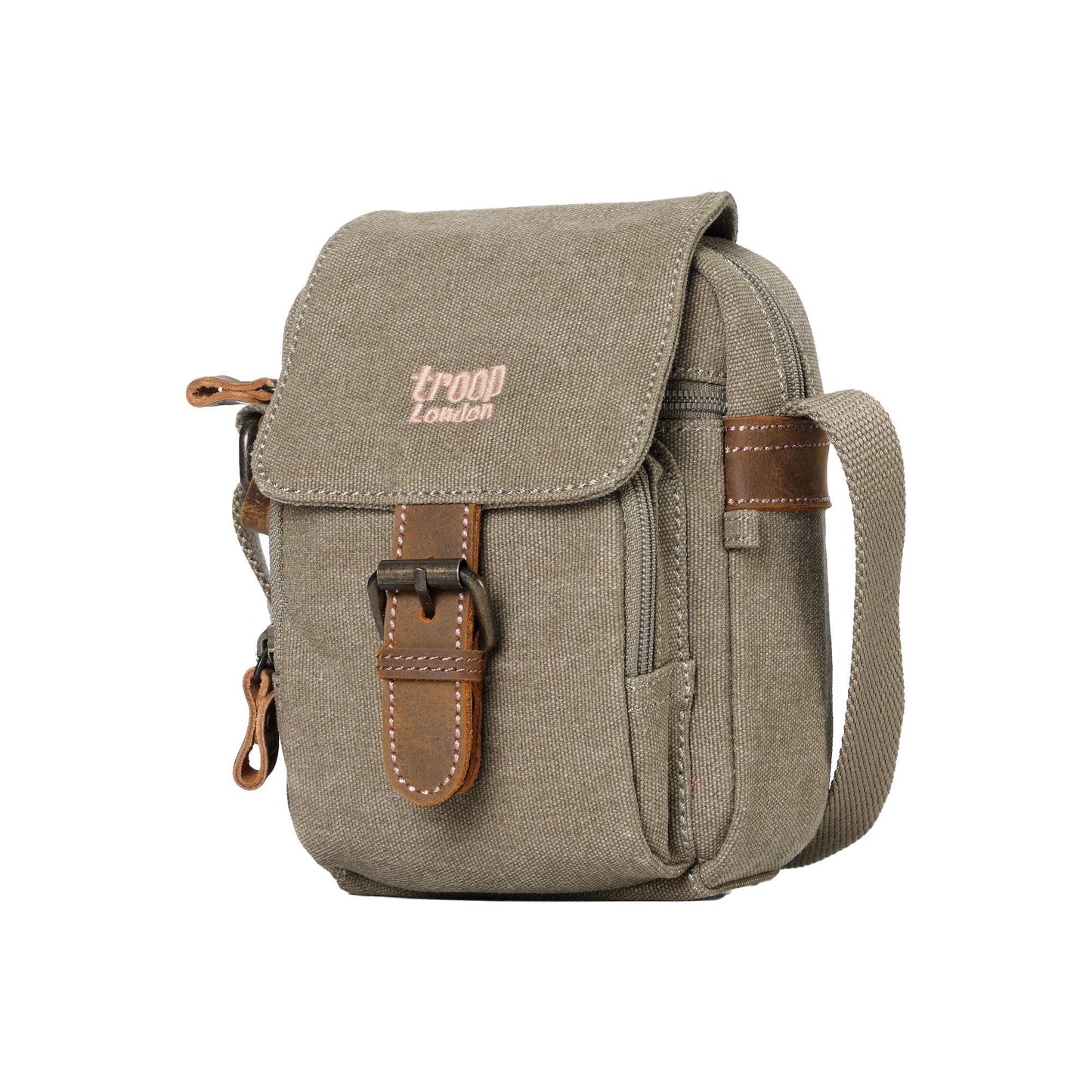 Troop London Classic Canvas Across Body Bag