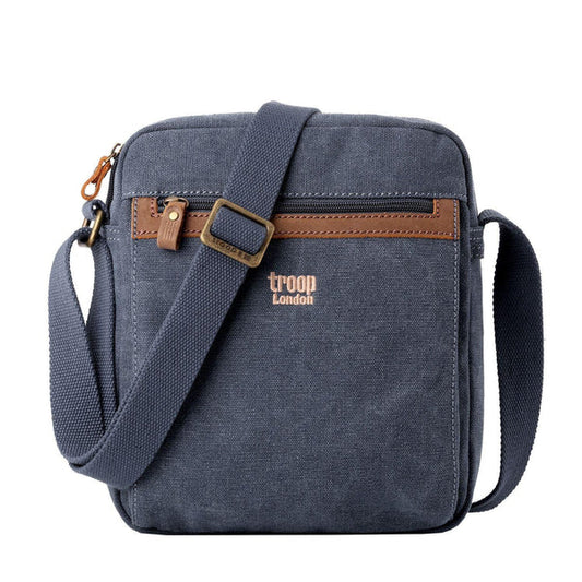 Troop London Classic Canvas Across Body Bag TRP0218