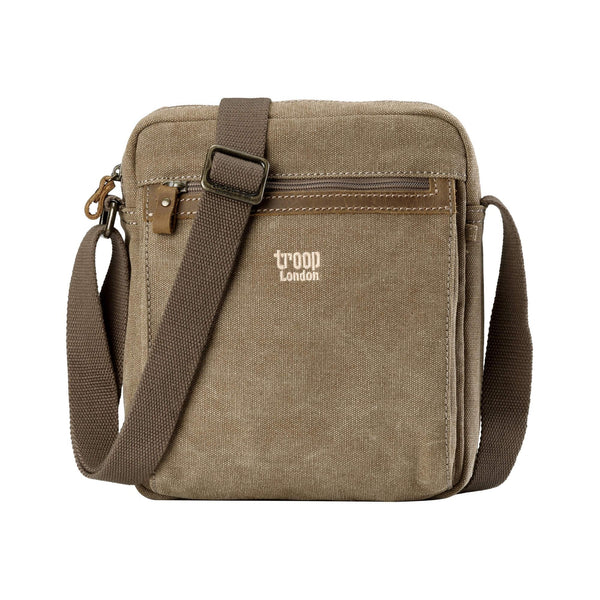 Troop London Classic Canvas Across Body Bag TRP0218