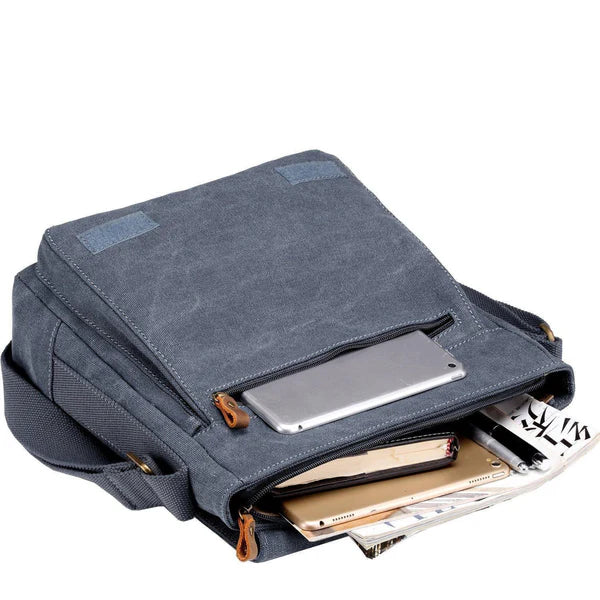 Troop London Large Canvas Classic Body Bag TRP0219