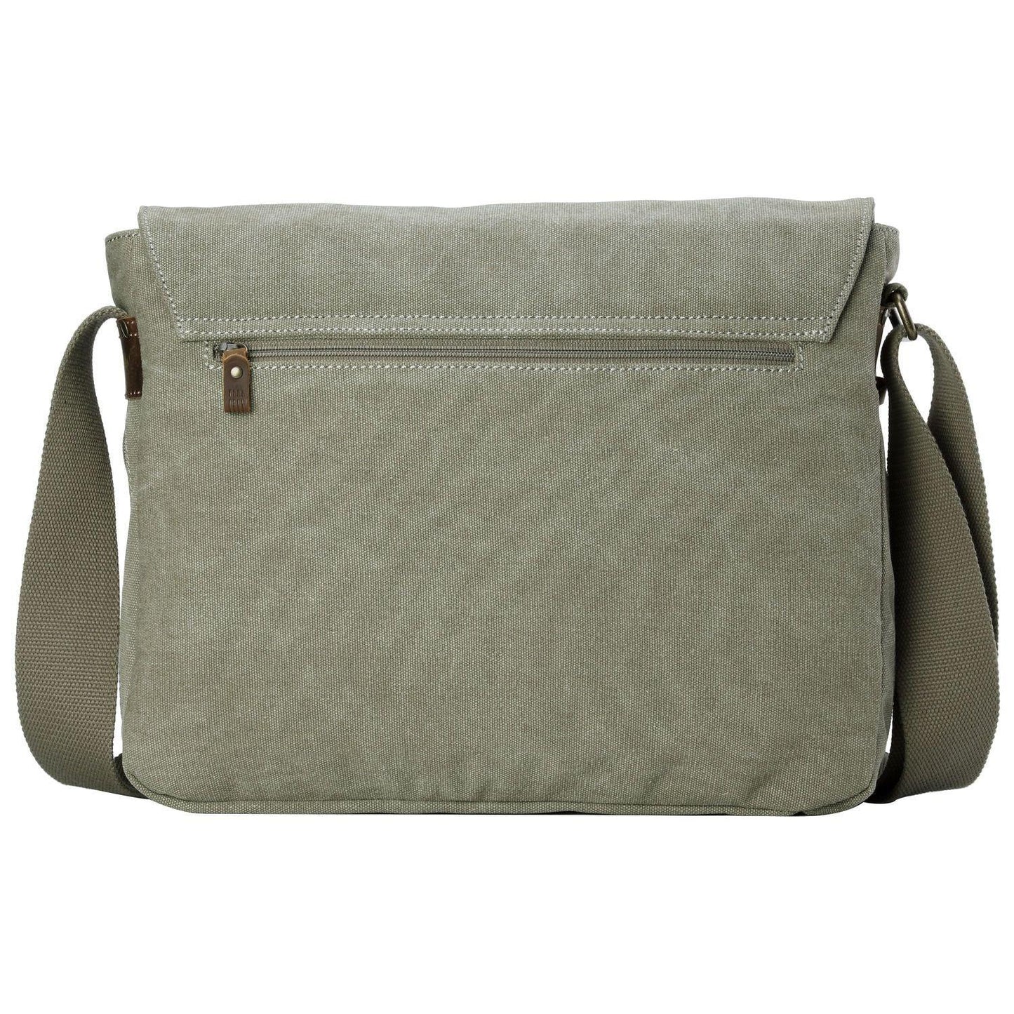 Troop London Classic Canvas Laptop Messenger Bag
