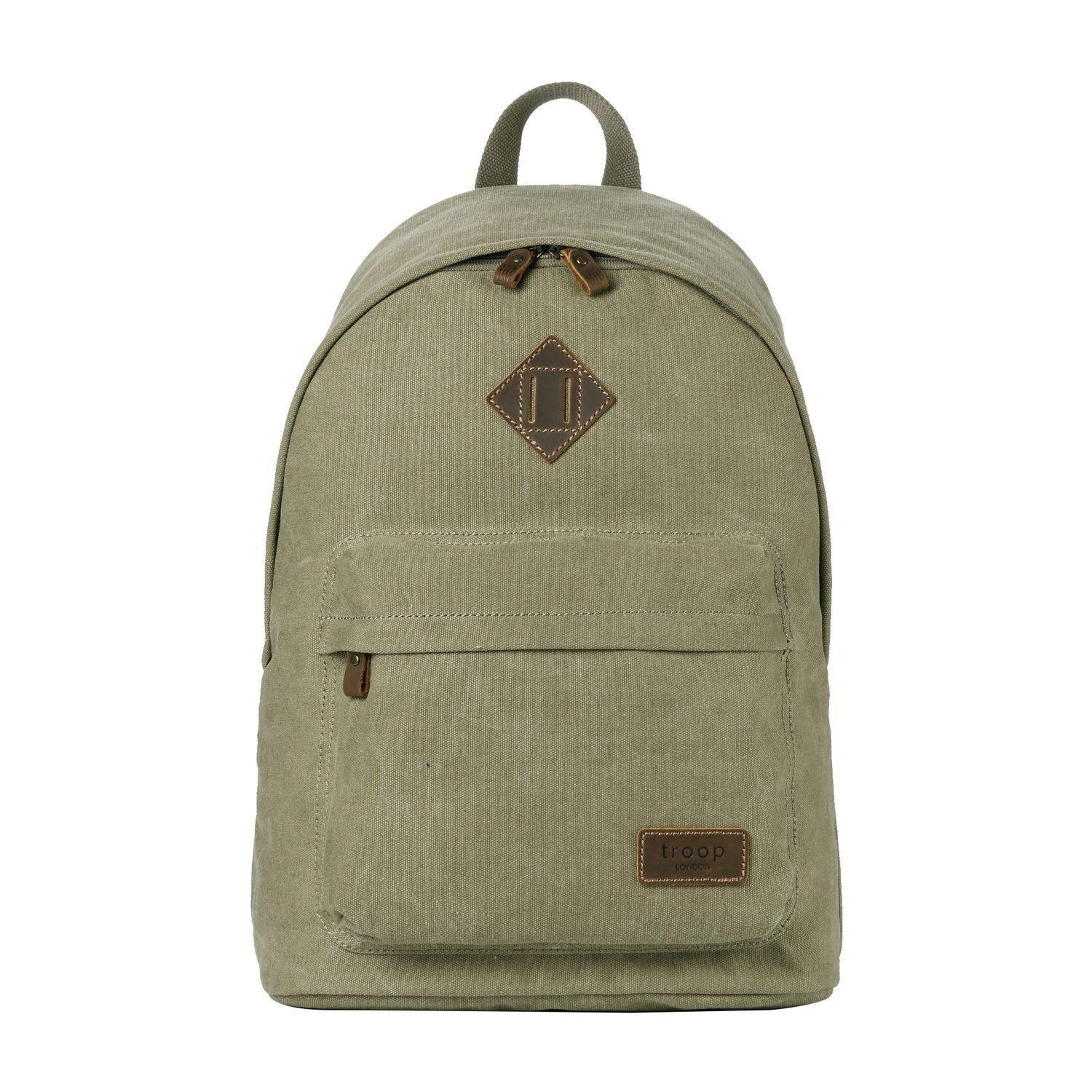 Troop London Heritage Canvas Backpack