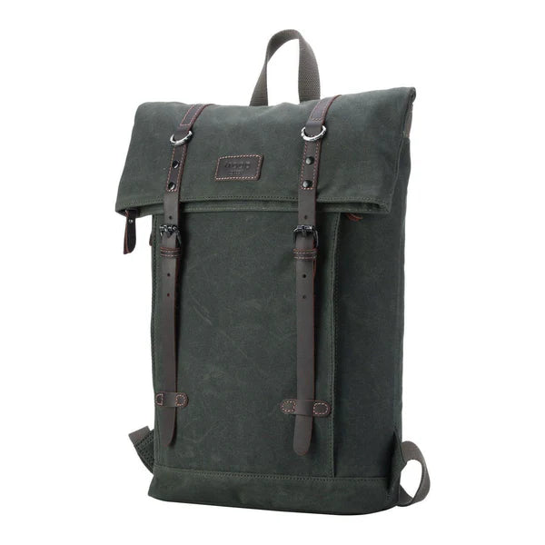 Troop London Heritage Classic Canvas Laptop Backpack TRP0425