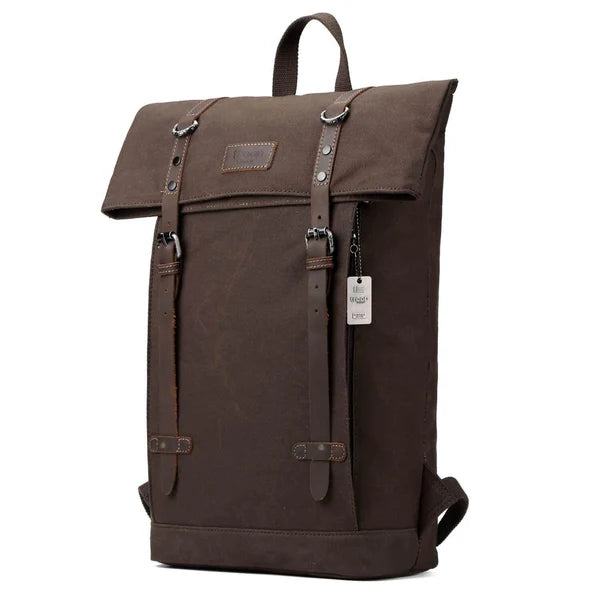 Troop London Classic Canvas Laptop Backpack TRP0425