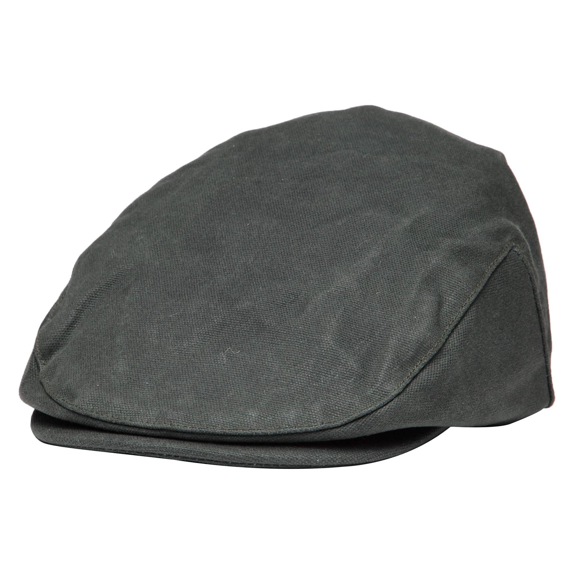Troop London Waxed Canvas Flat Cap