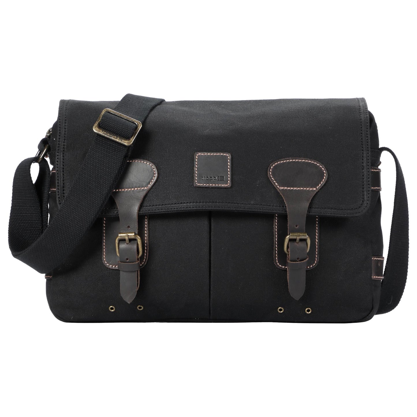 Troop London Heritage Canvas Messenger Bag