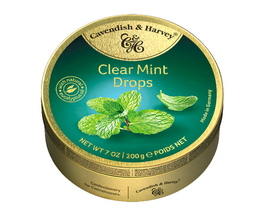 Cavendish & Harvey Clear Mint Drops