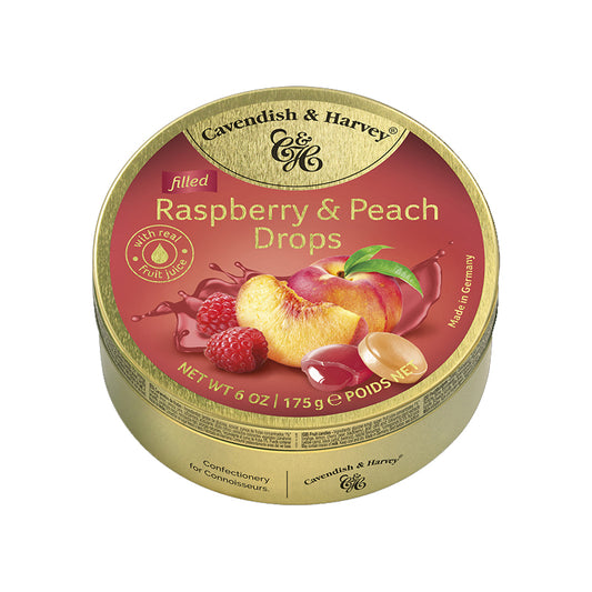 Cavendish & Harvey Raspberry & Peach Filled Drops