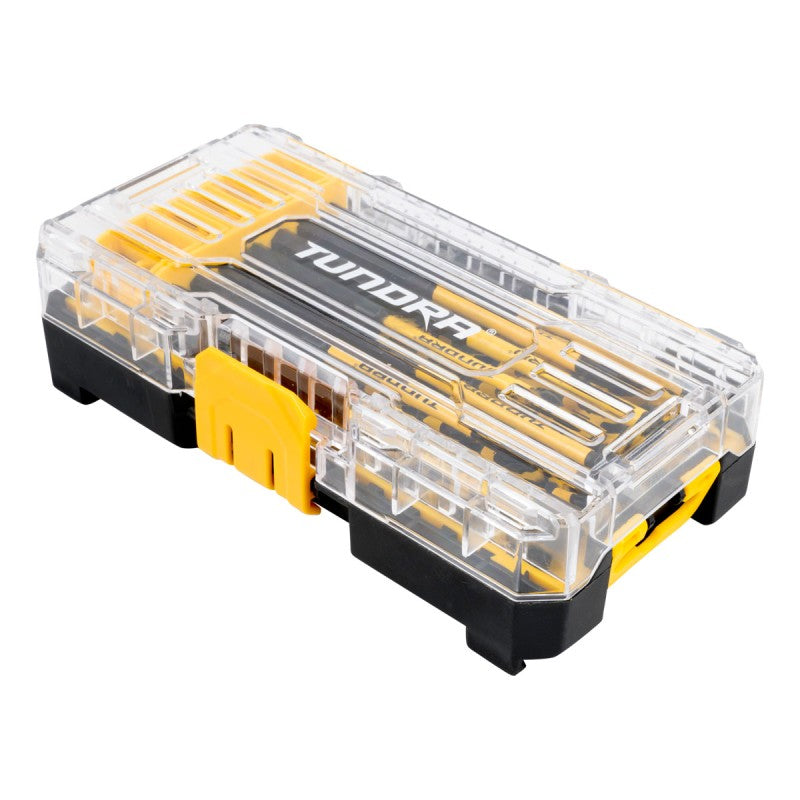 Jefferson Tundra 46 piece impact driver bit set in tough carry case