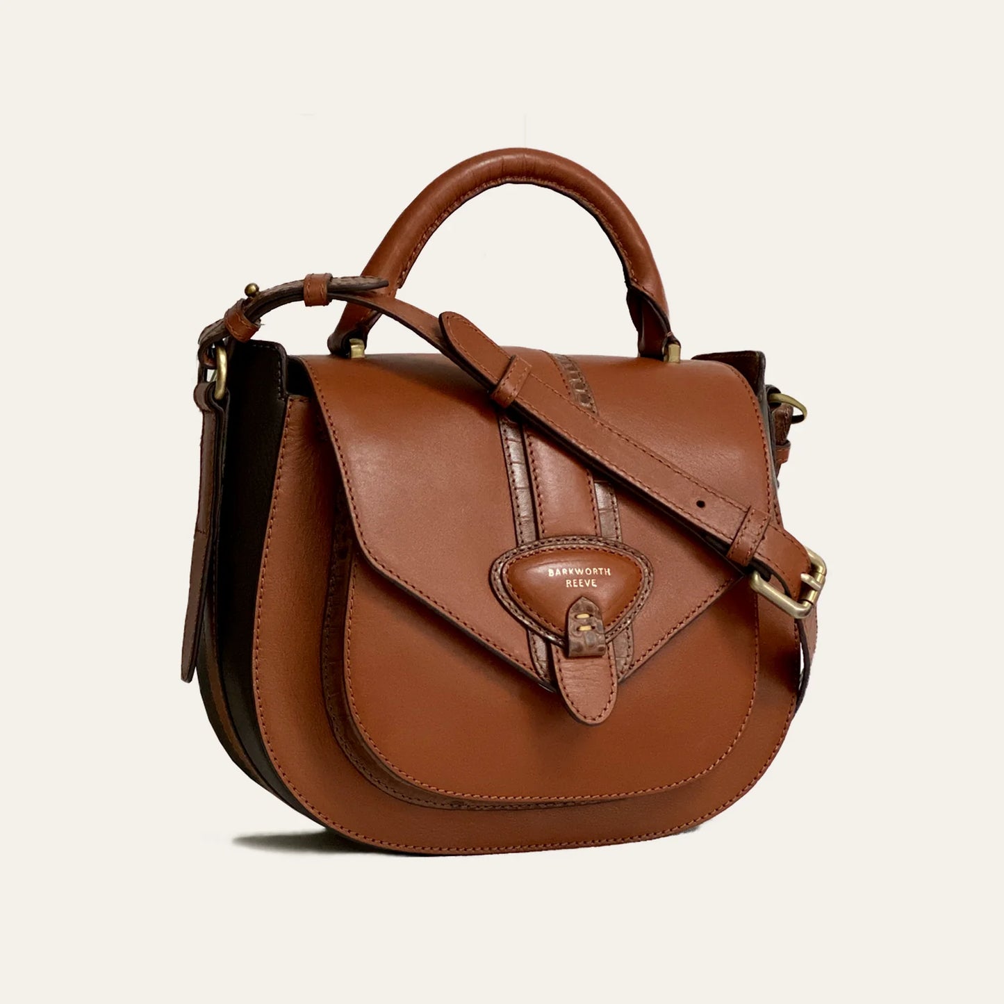 Barkworth Reeve Belton Leather Saddle Bag