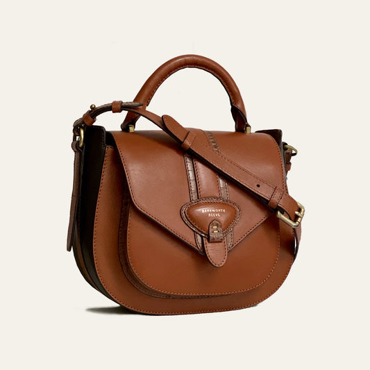 Barkworth Reeve Belton Leather Saddle Bag