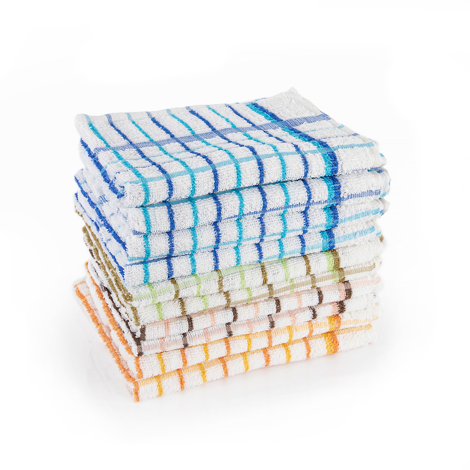 Terry Tea Towel 2-Colored Check