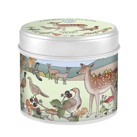 The Country Candle Co Emma Lawrence Nature Trail Tin Candle
