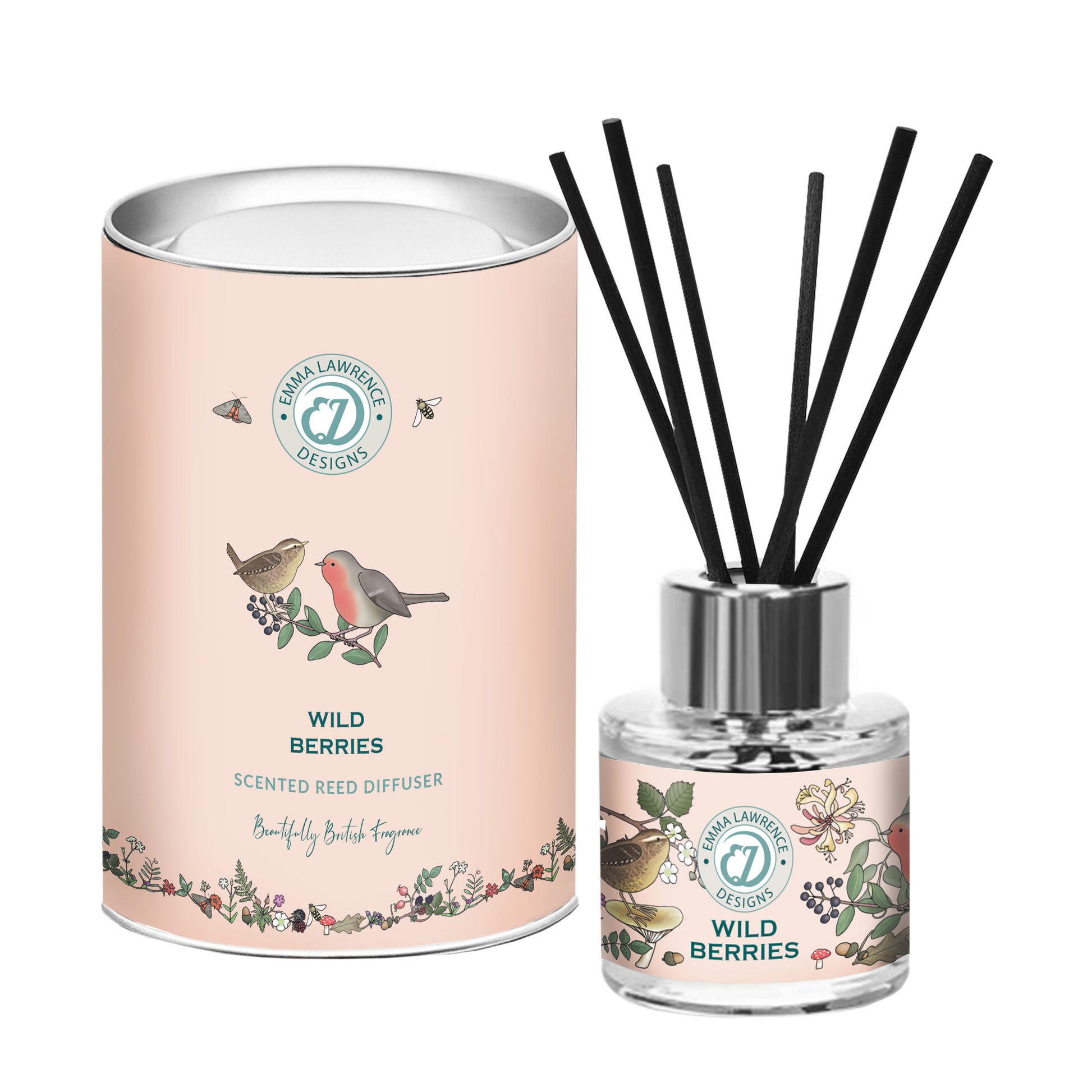The Country Candle Co Emma Lawrence Wild Berries Reed Diffuser