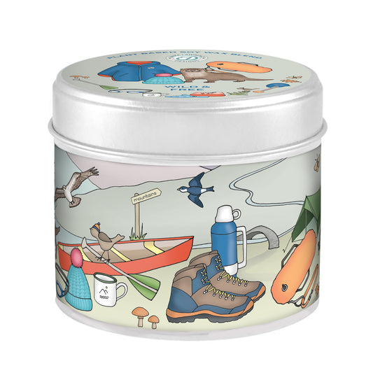 The Country Candle Co Emma Lawrence Wild & Free Tin Candle