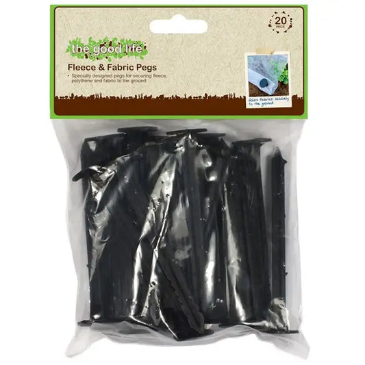 The Good Life Fleece and Fabric Pegs 20 pack