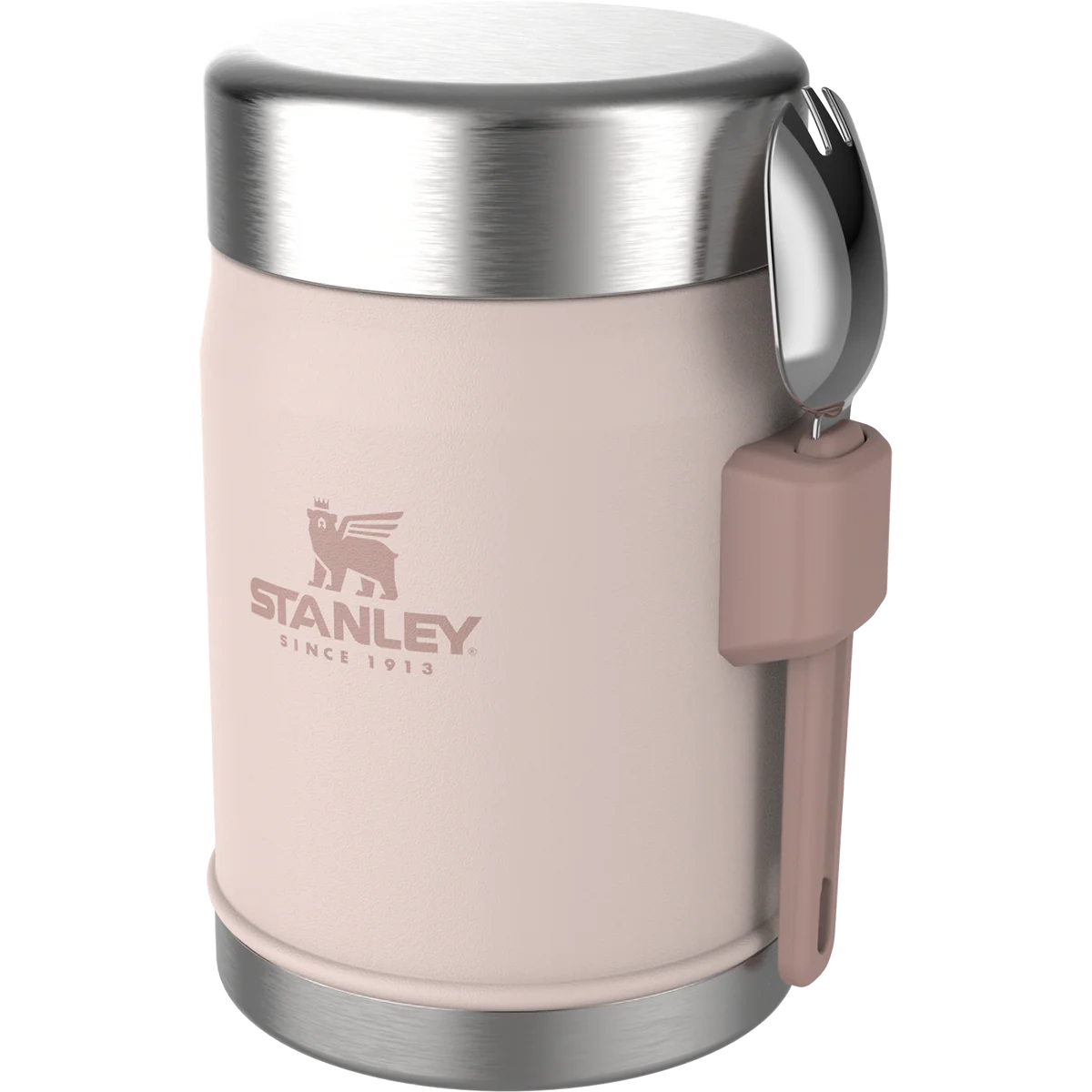 Stanley Classic Legendary Food Jar and Spork 400ml - Rose Quartz