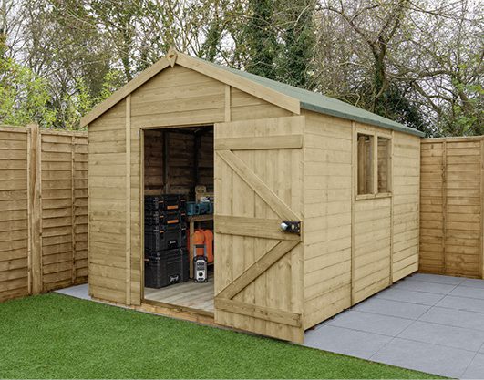 Forest Garden Timberdale 12x8 Apex Shed
