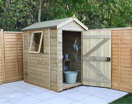 Forest Garden Timberdale 6x4 Apex Shed