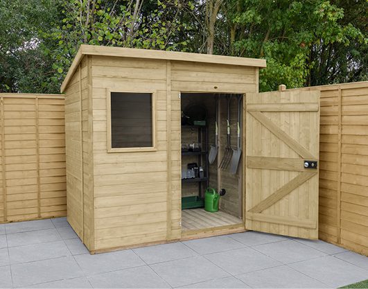 Forest Garden Timberdale 7x5 Pent Shed