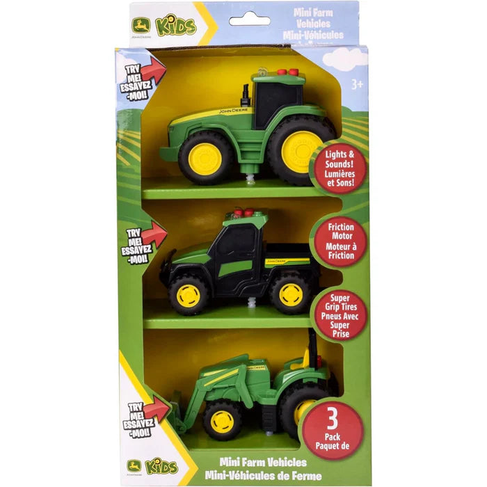 John Deere Kids L&S Mini Vehicle 3 Pack