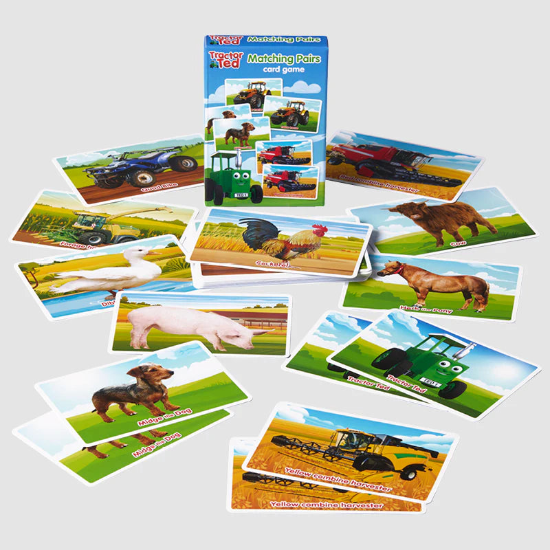 Tractor Ted Machine & Animal Pairs Game