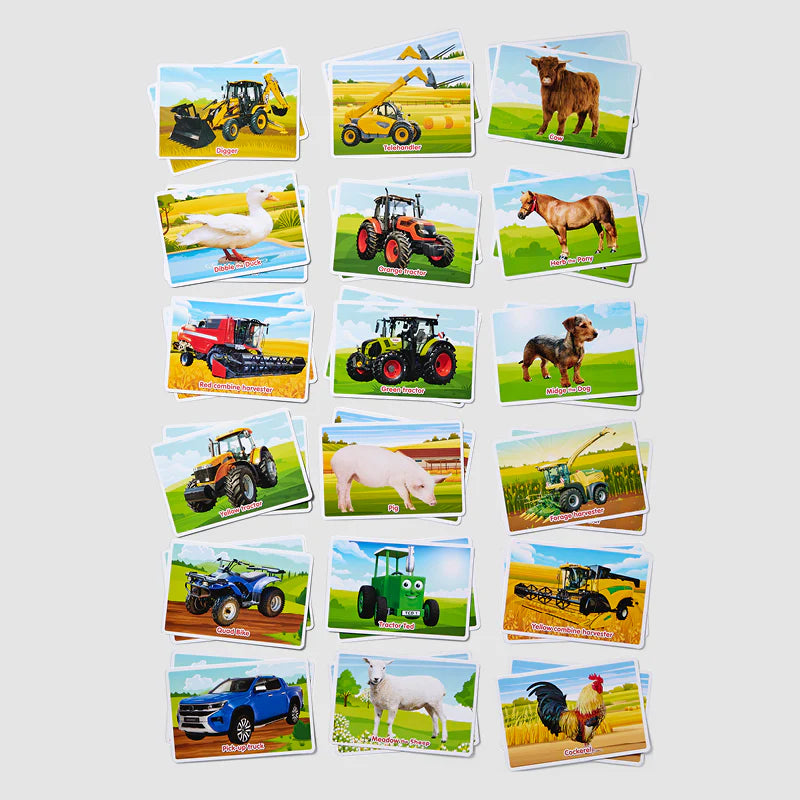 Tractor Ted Machine & Animal Pairs Game