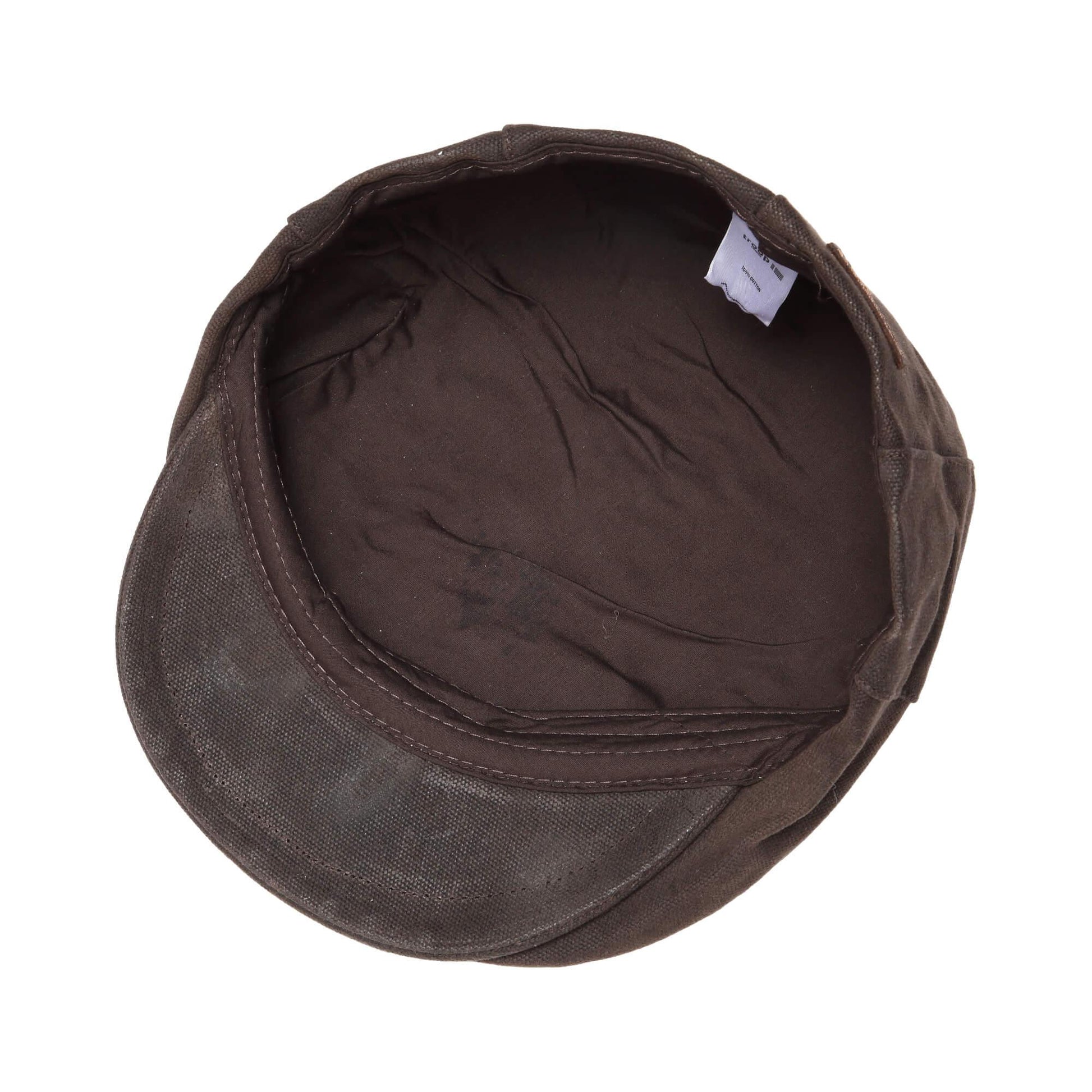 Troop London Waxed Canvas Flat Cap