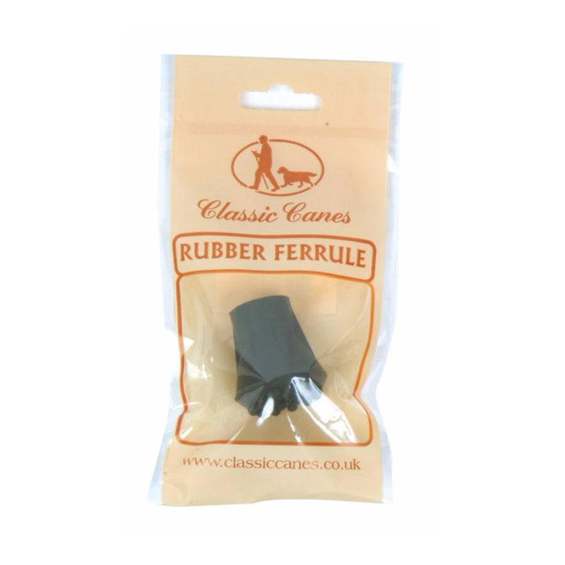 Classic Canes Type Rubber Ferule Black 16mm