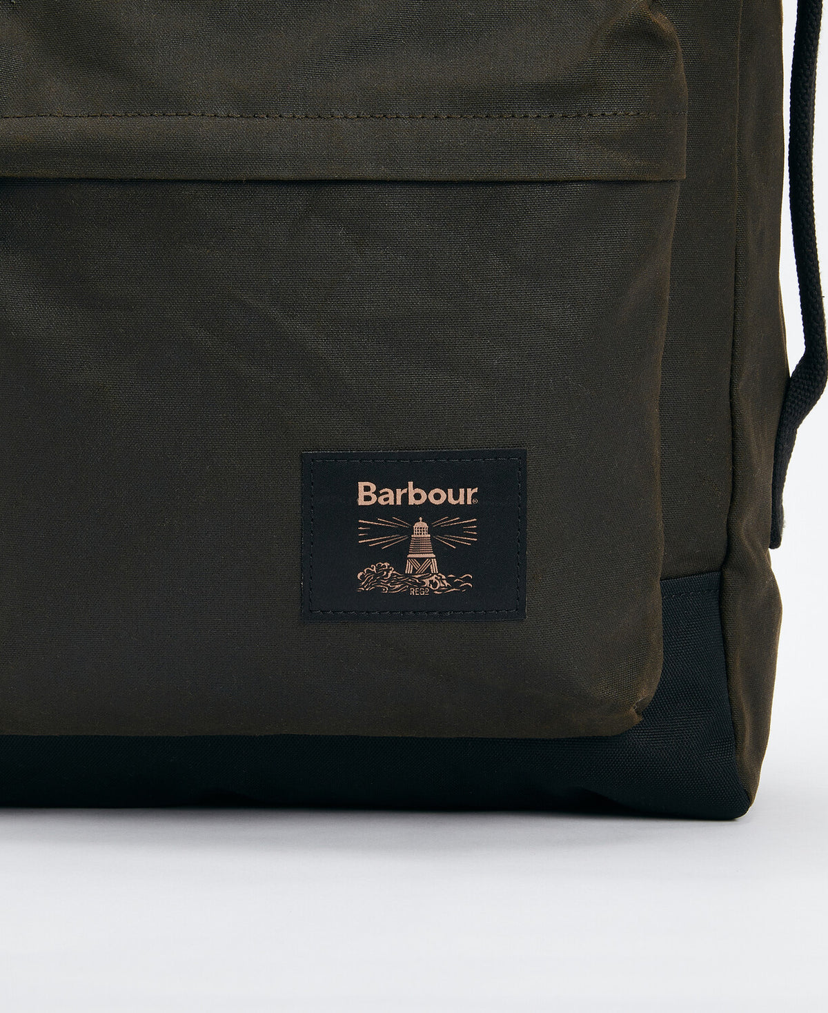 Barbour Field Waxed Backpack