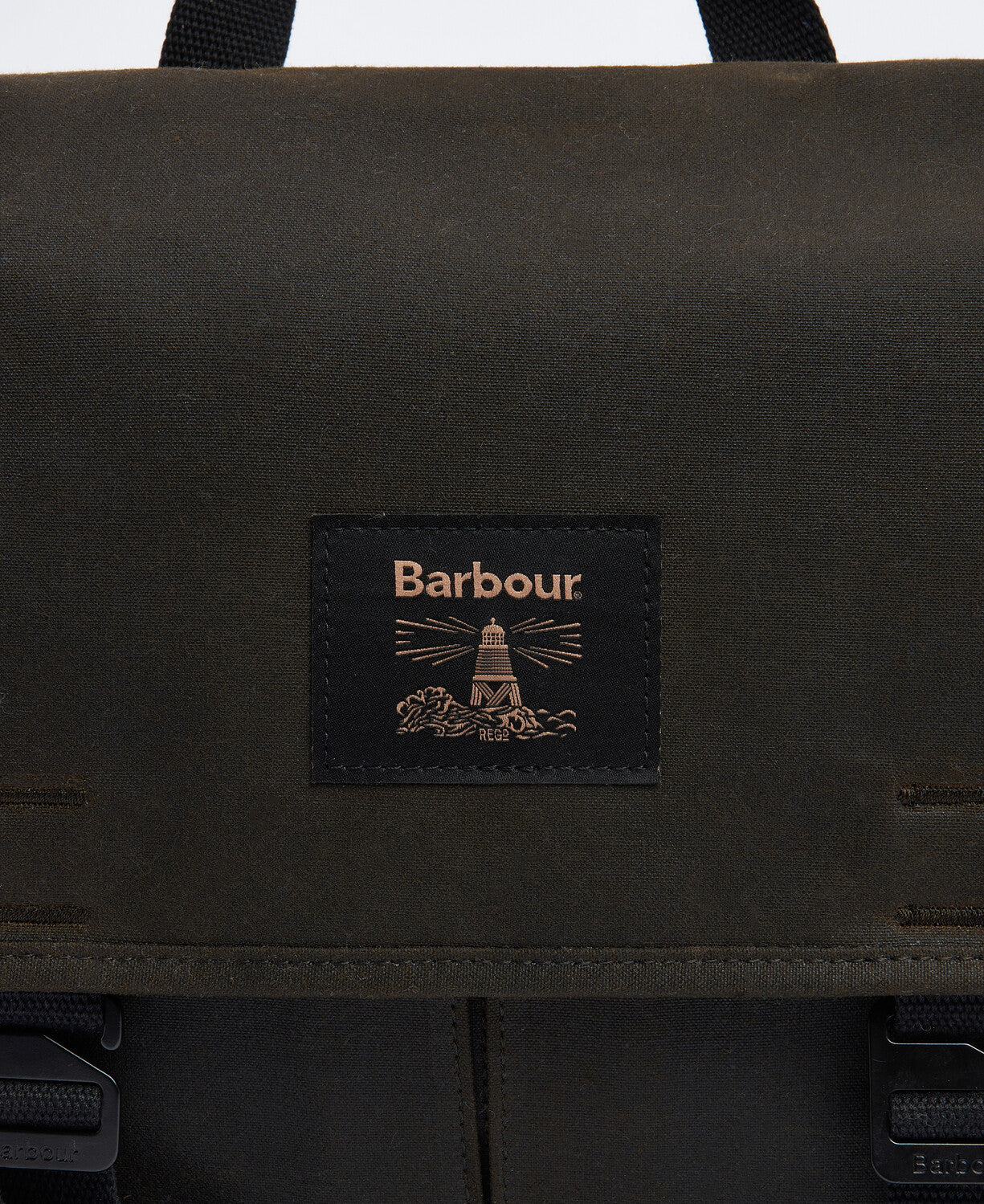 Barbour Field Waxed Messenger Bag