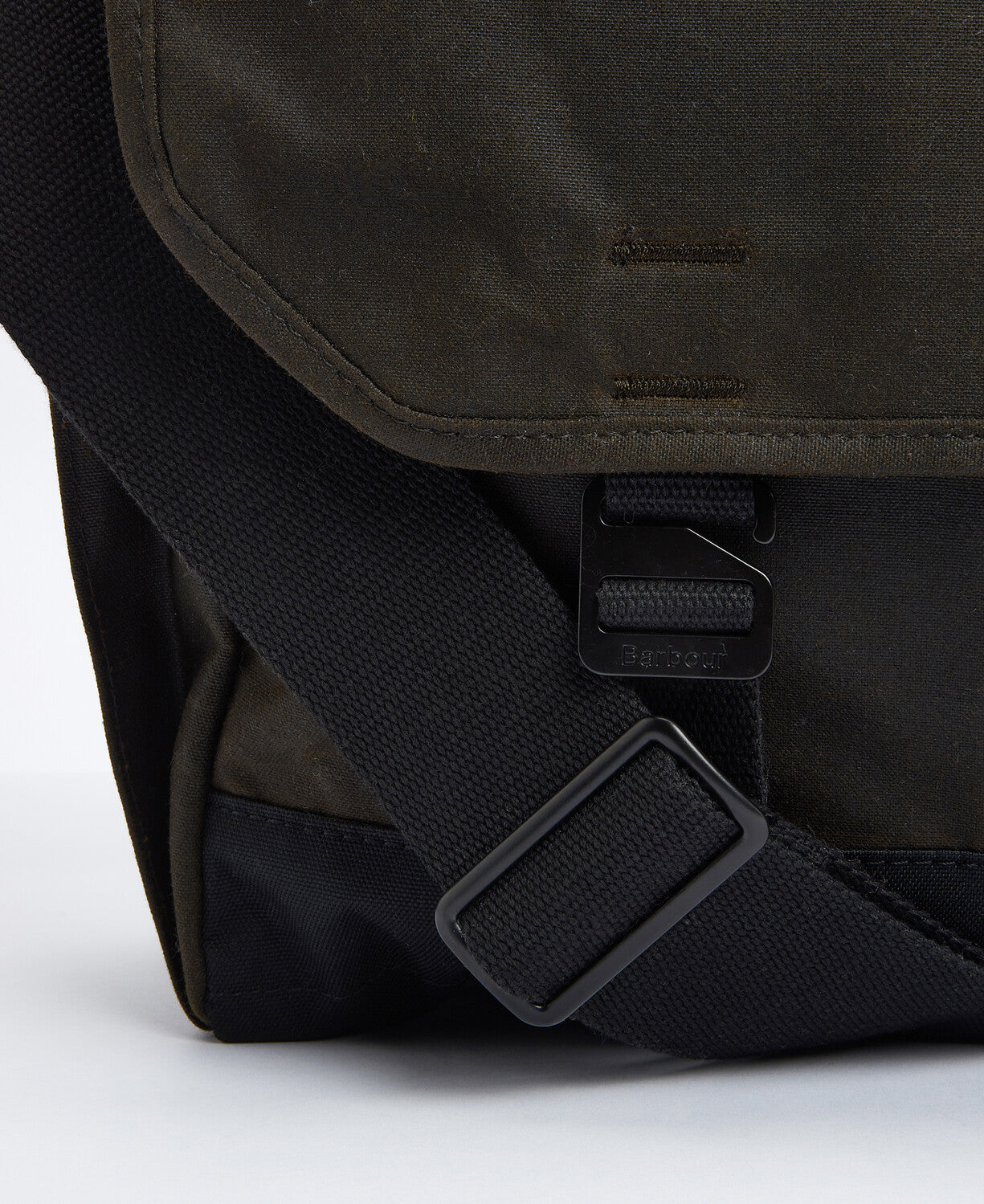 Barbour Field Waxed Messenger Bag