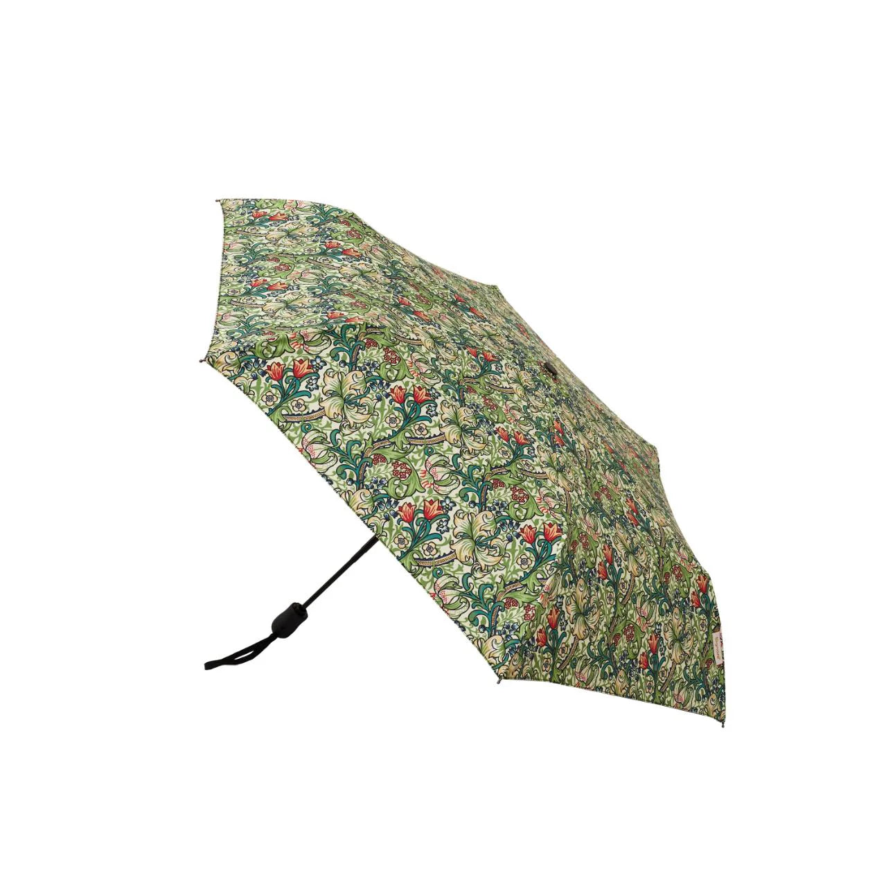 Signare William Morris Golden Lily Folding Umbrella