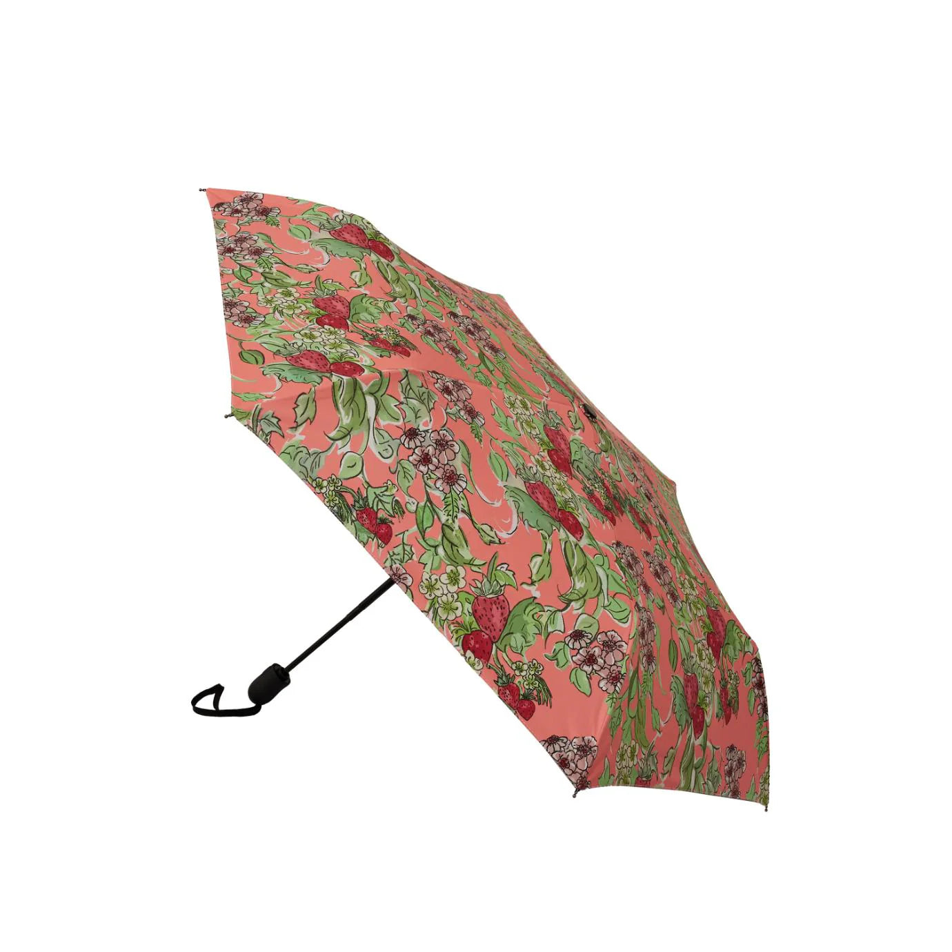 Signare Wild Strawberry Folding Umbrella