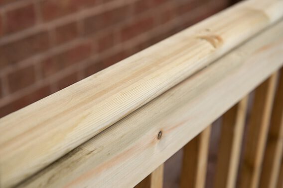 Forest Garden Ultima Pergola and Decking Kit 4.8m With 4 X Balustrade 3 X Posts