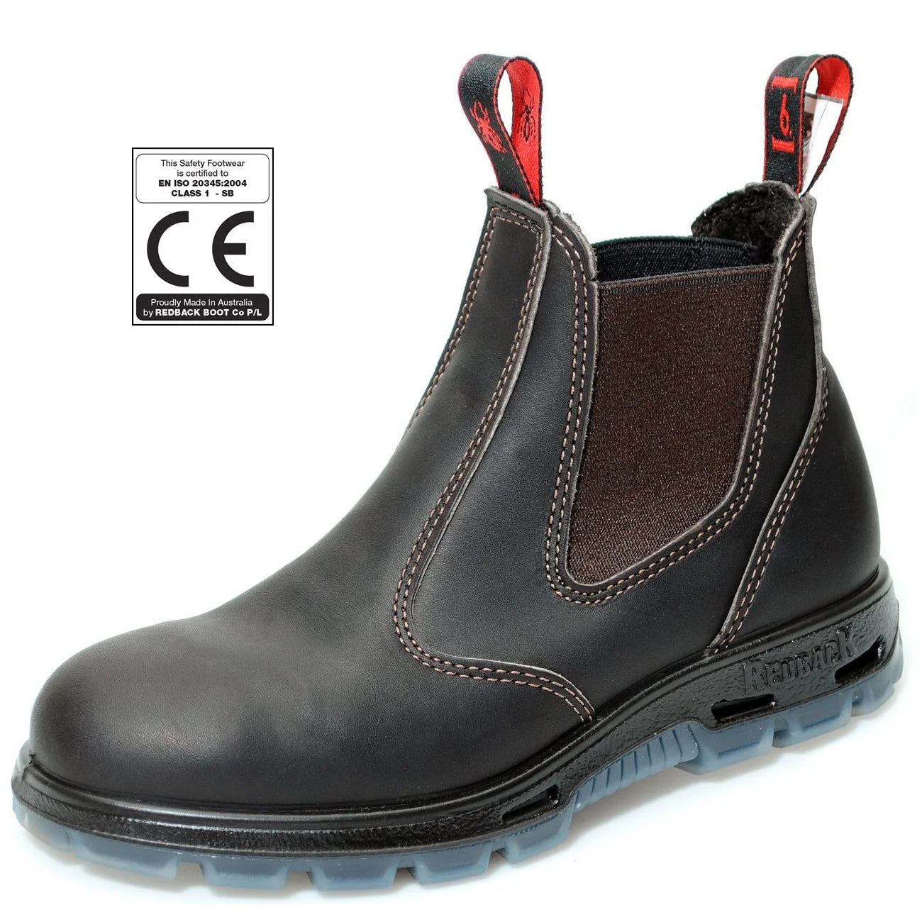 Redback Boots Bobcat Steel Toe Leather Safety Dealer Boots USBOK