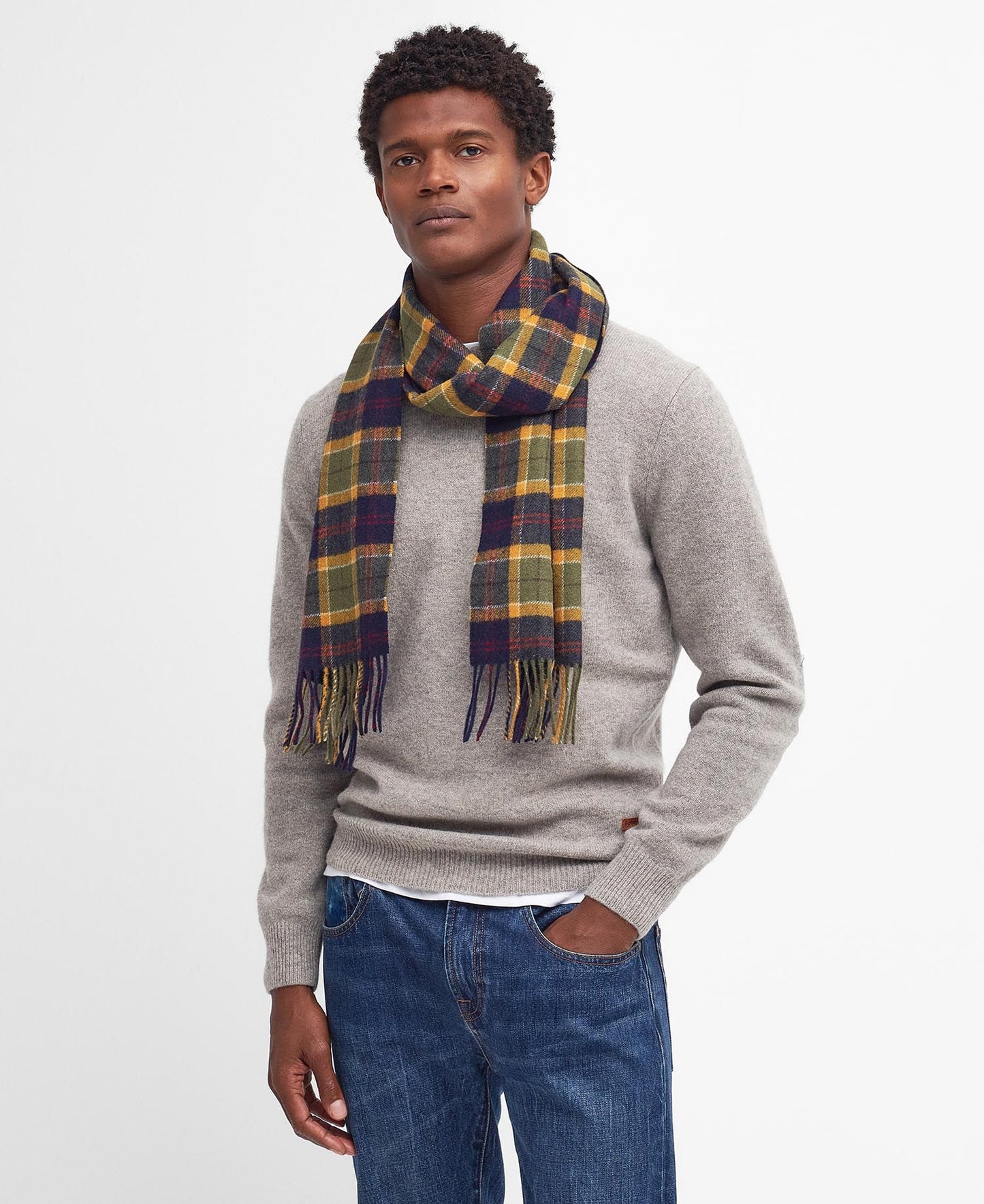 Barbour Tartan Lambswool Scarf
