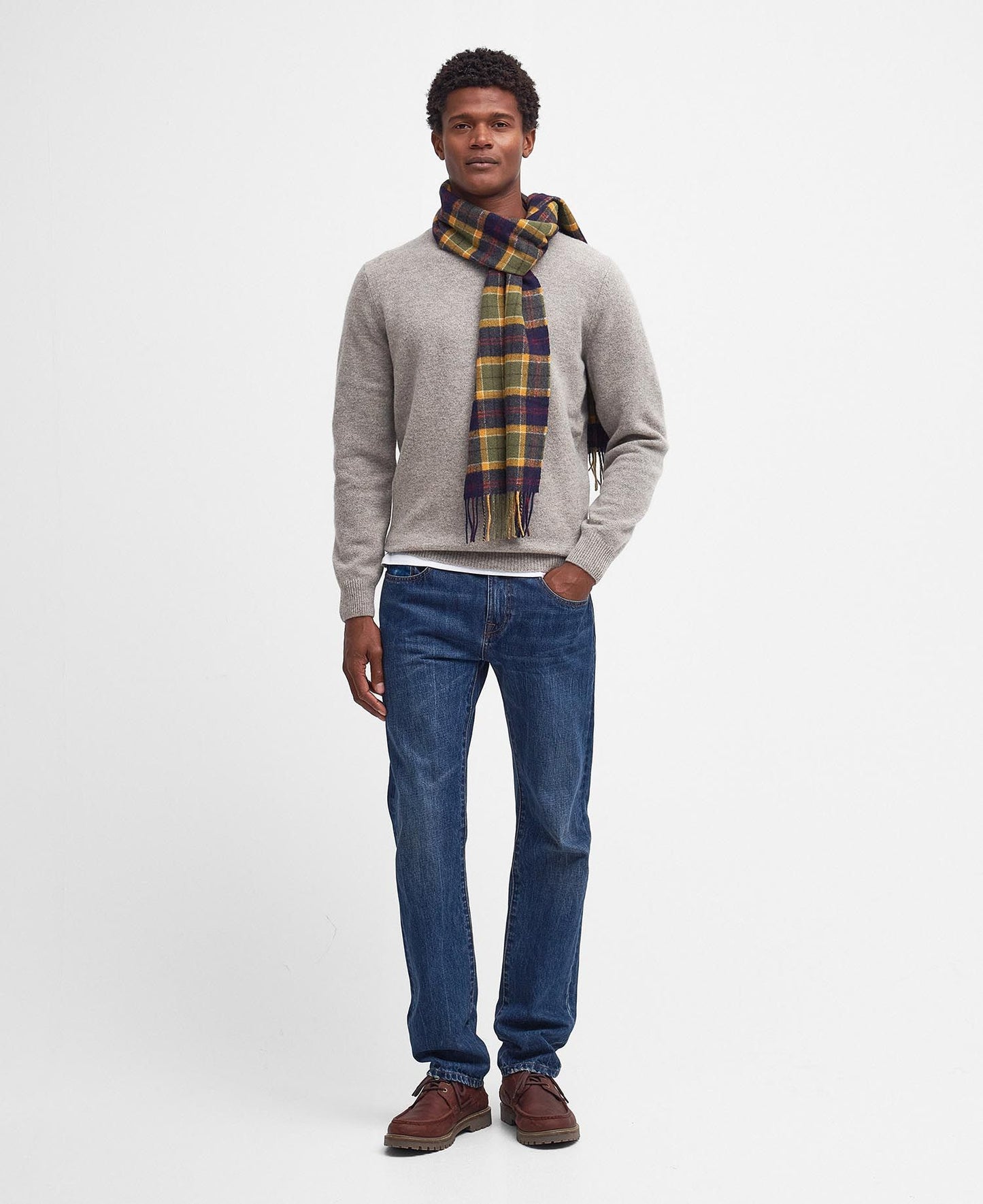 Barbour Tartan Lambswool Scarf