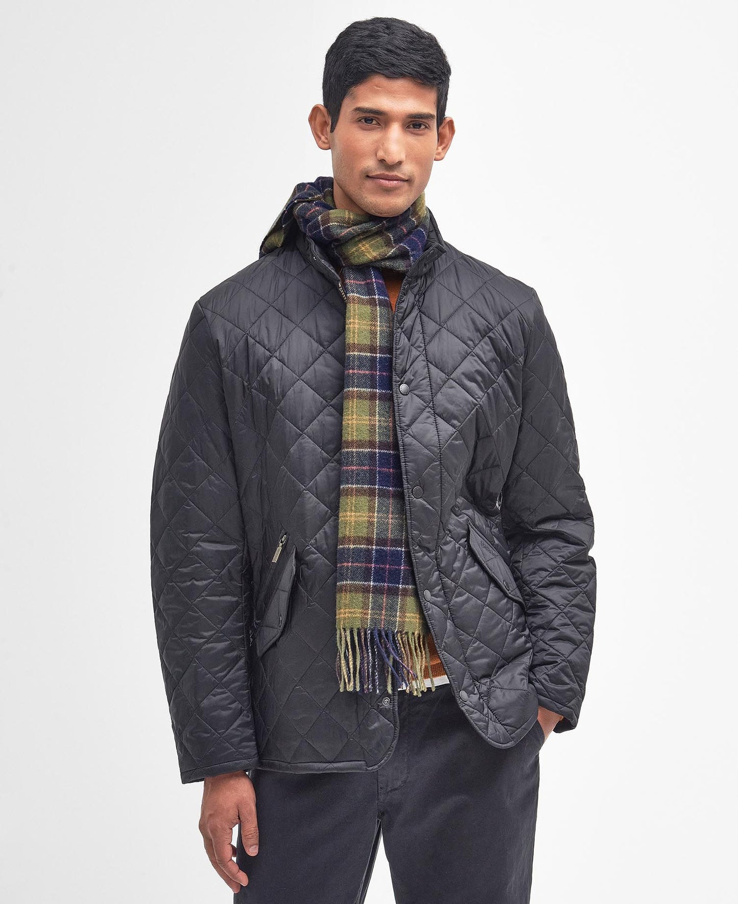 Barbour Tartan Lambswool Scarf