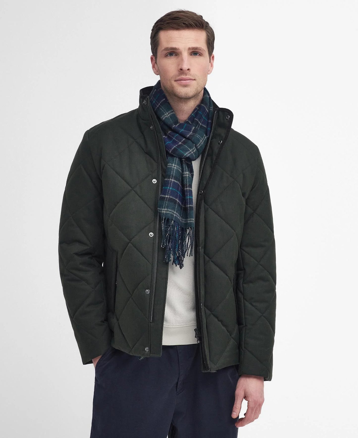 Barbour Tartan Lambswool Scarf