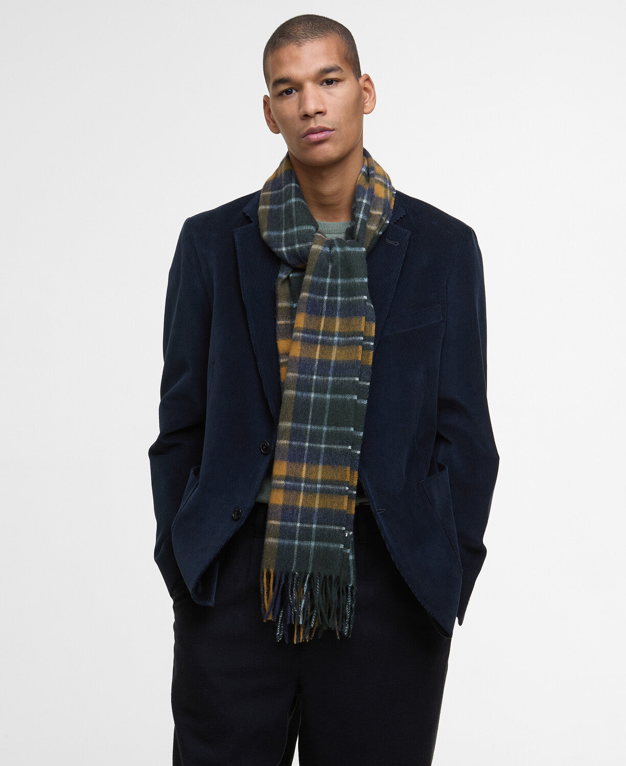 Barbour New Check Tartan Scarf