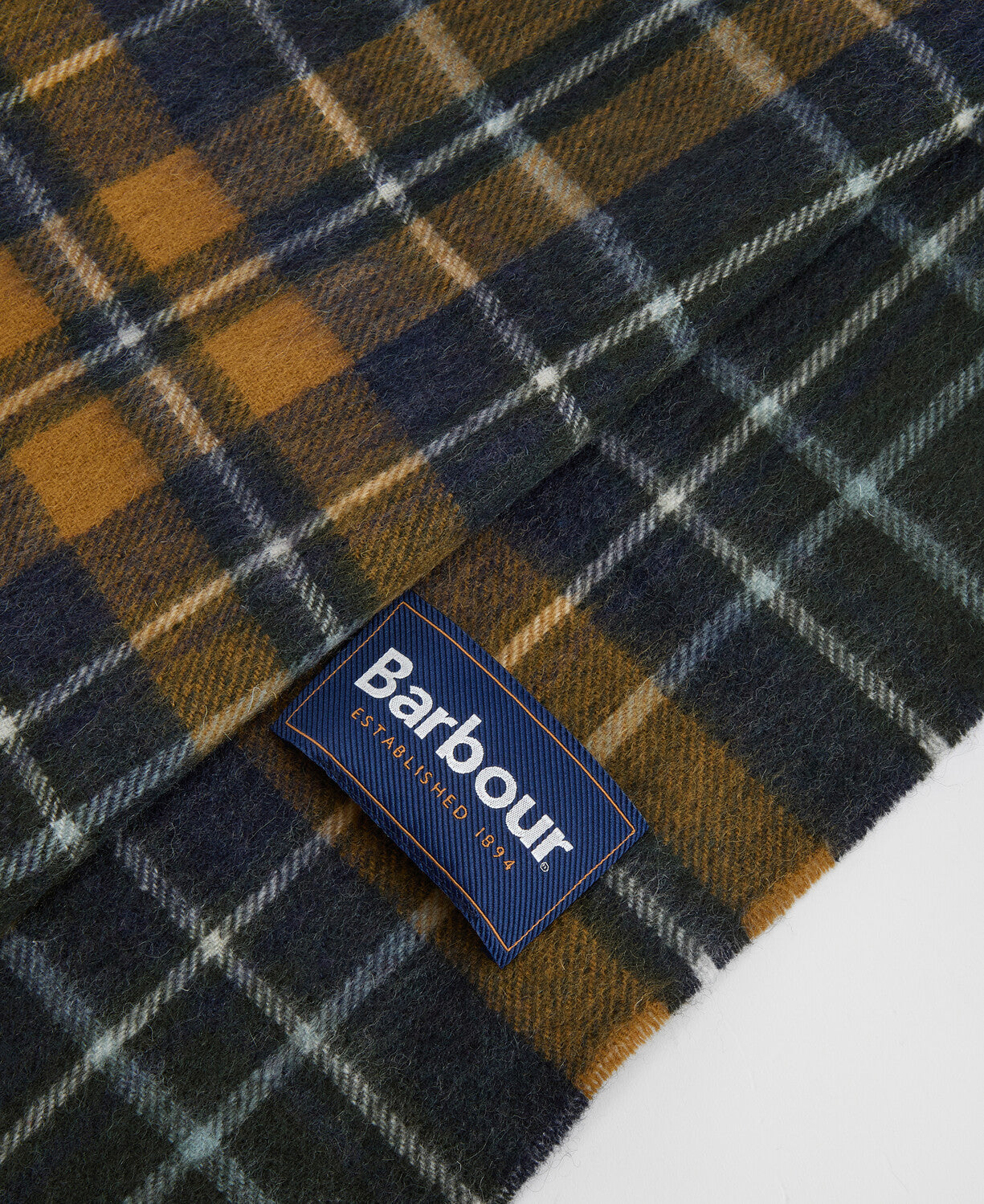 Barbour New Check Tartan Scarf