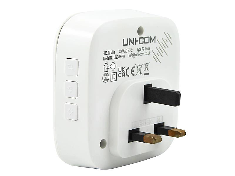 Uni-Com 98440GB+90022 Wireless Plug-in Door Chime