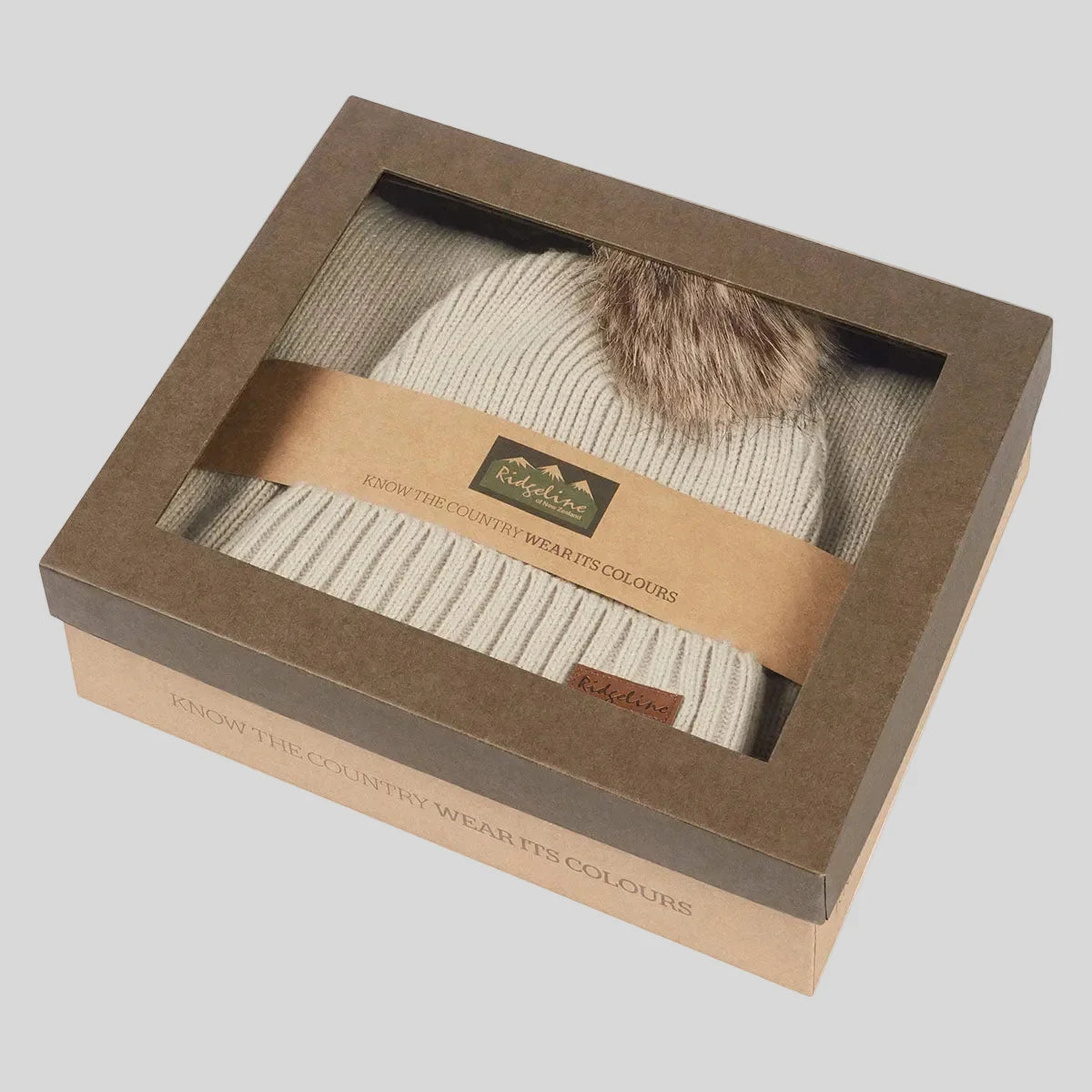 Ridgeline Baltic Bobble Hat & Scarf Set
