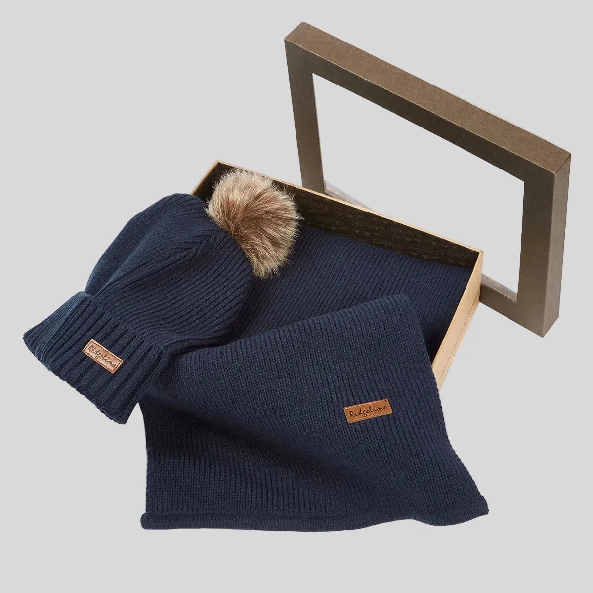 Ridgeline Baltic Bobble Hat & Scarf Set