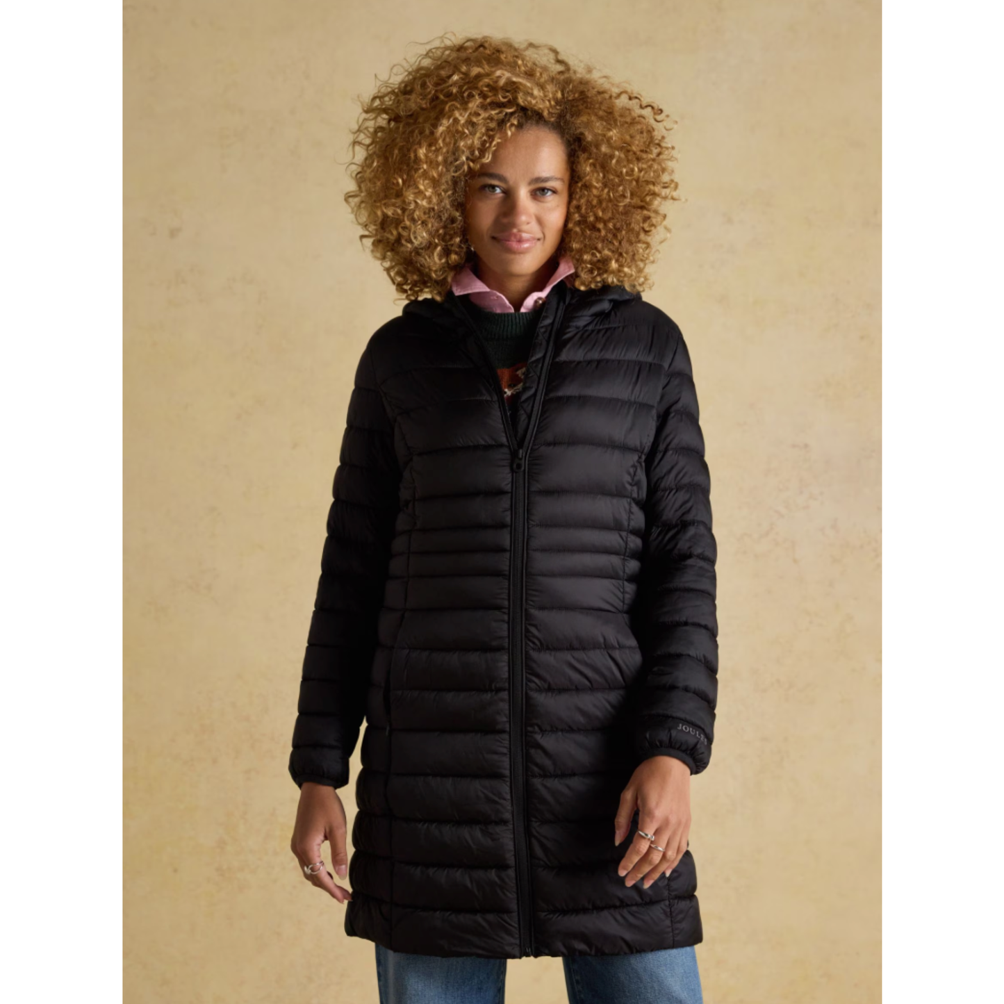 Joules Kenley Showerproof Padded Coat with Hood