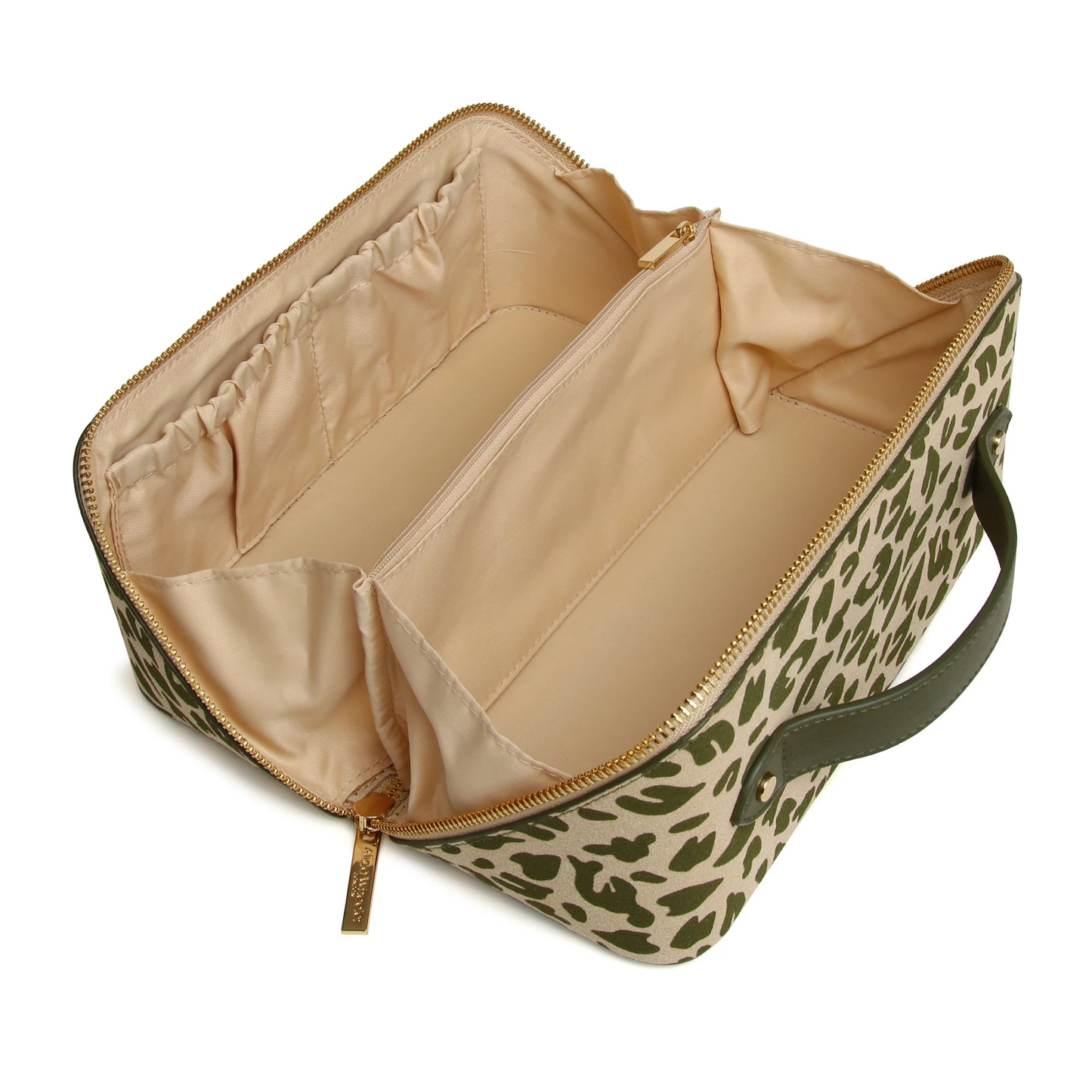 Alice Wheeler Large Leopard Train Case